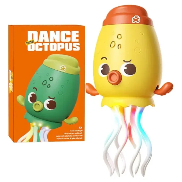 اخطبوط الرقص المضيء