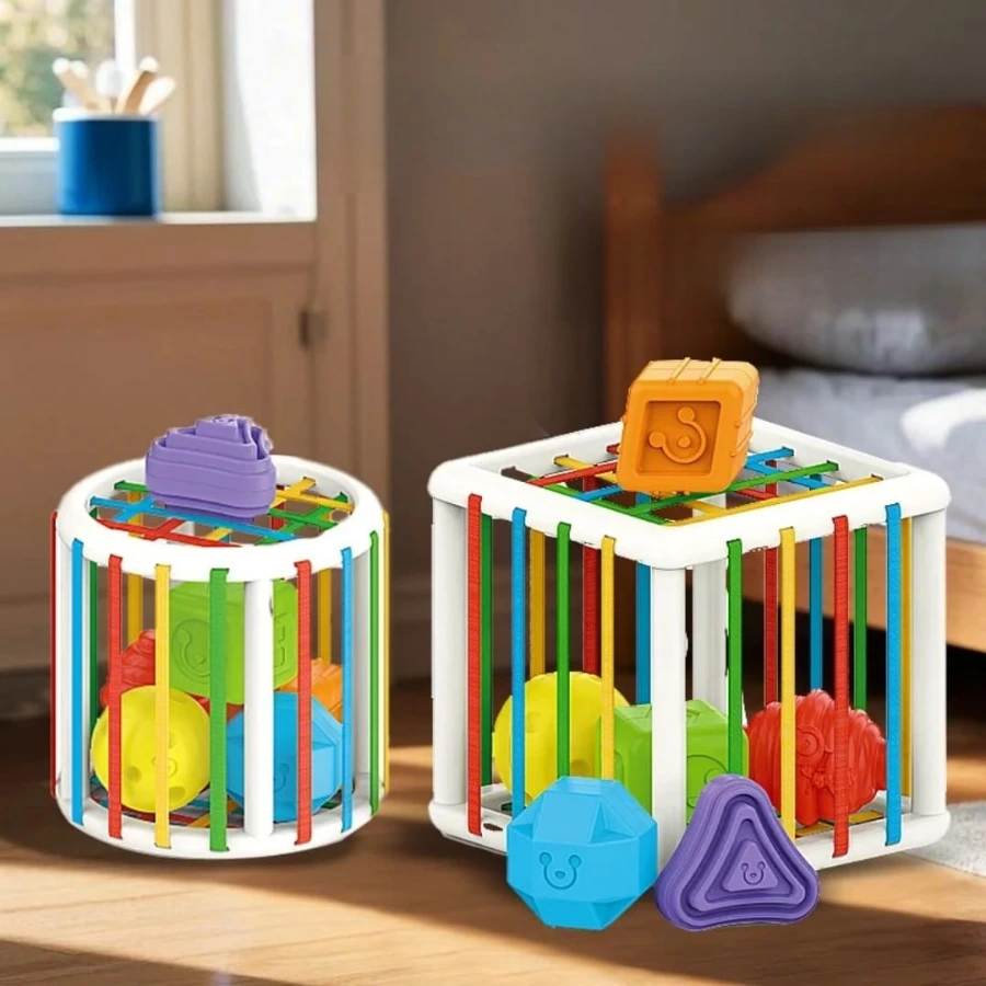 مكعب الأشكال المطاطي - الصورة 3